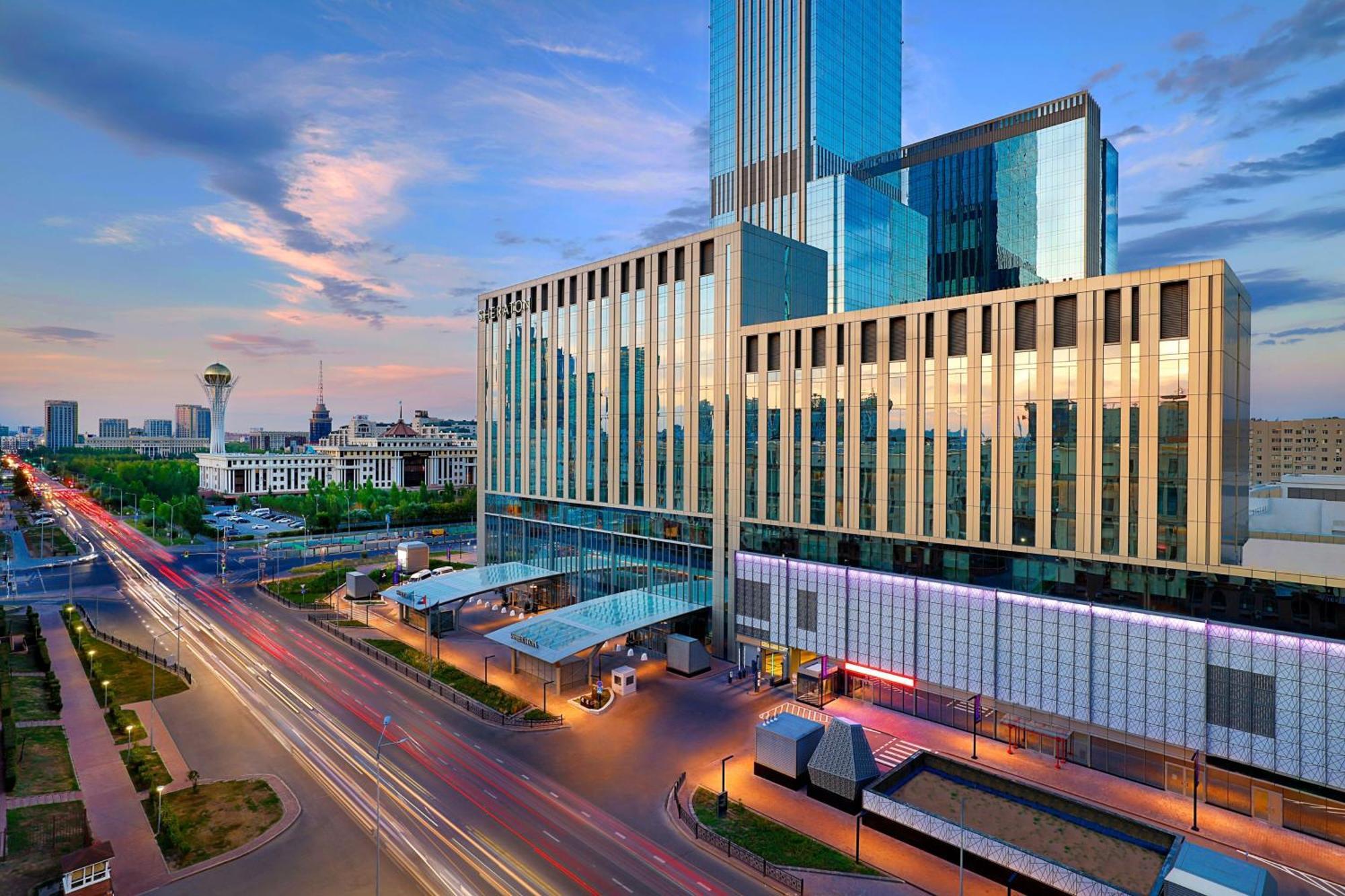 努尔苏丹喜来登酒店 阿斯坦纳 外观 照片 Hilton Astana